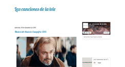 Desktop Screenshot of lascancionesdelatele.com
